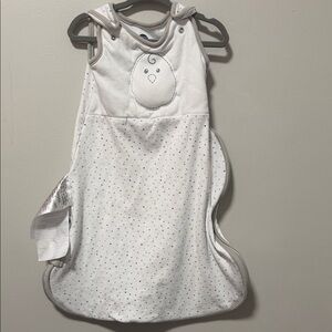 Nested Bean White Baby Sleep Sack